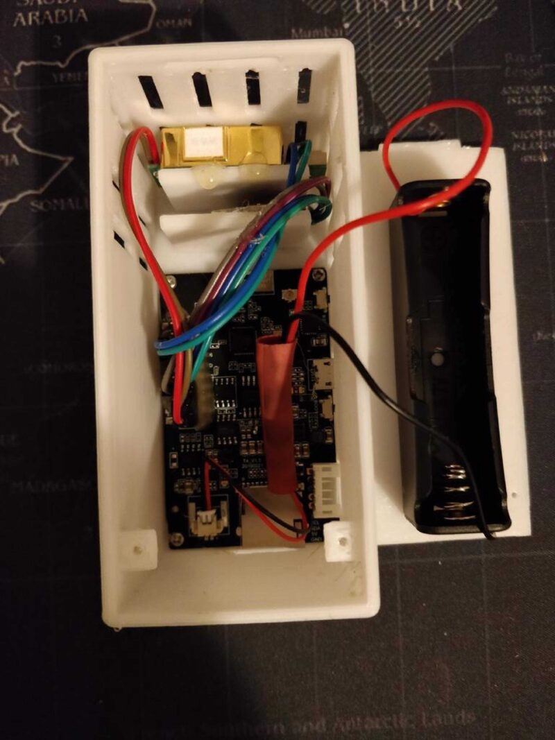 Airmonitor (Co2, Voc) Plastik Aparat - Görsel 4
