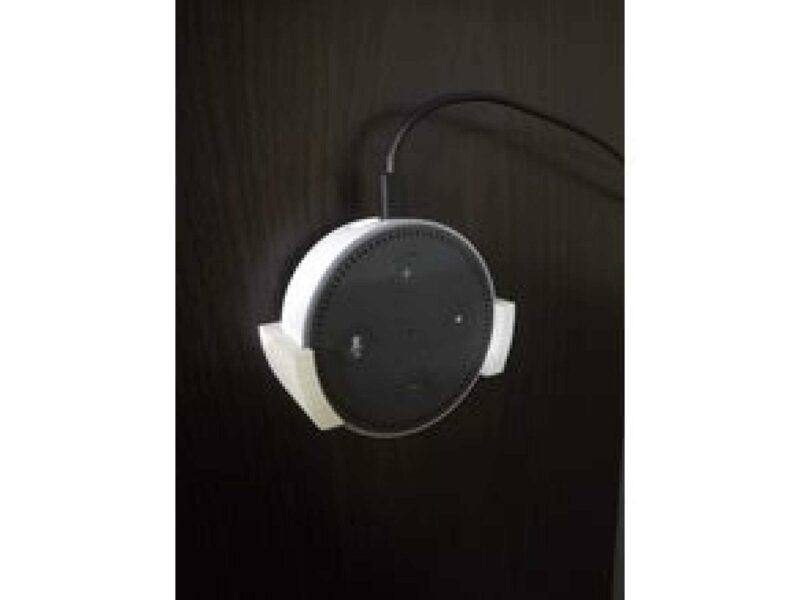 Echo Dot Duvar Montajı Dekoratif Tutucu Aksesuar Aparat - Görsel 2