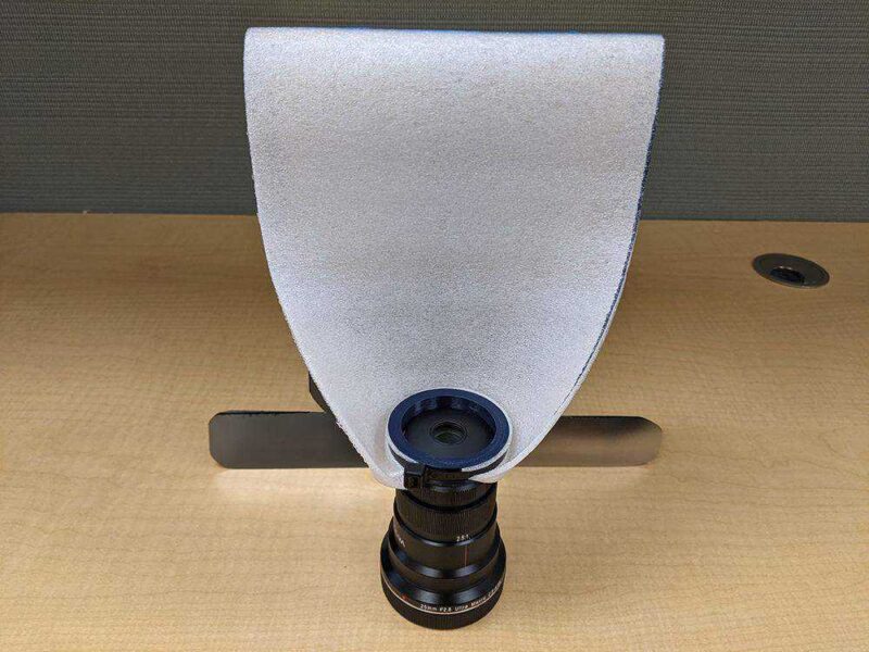 Laowa 25Mm F / 2.8 2.5-5X İçin Macro Flash Difüzör Adaptörü Halkası Plastik Aparat - Görsel 3