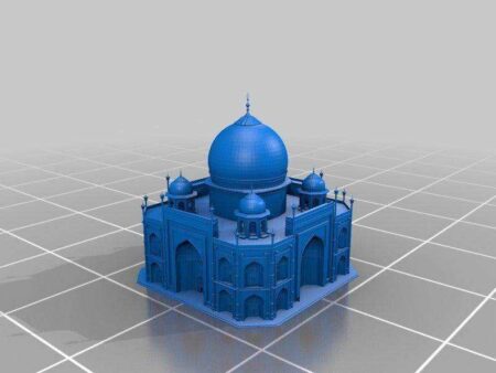 Çarpıcı Taj Mahal Plastik Aparat