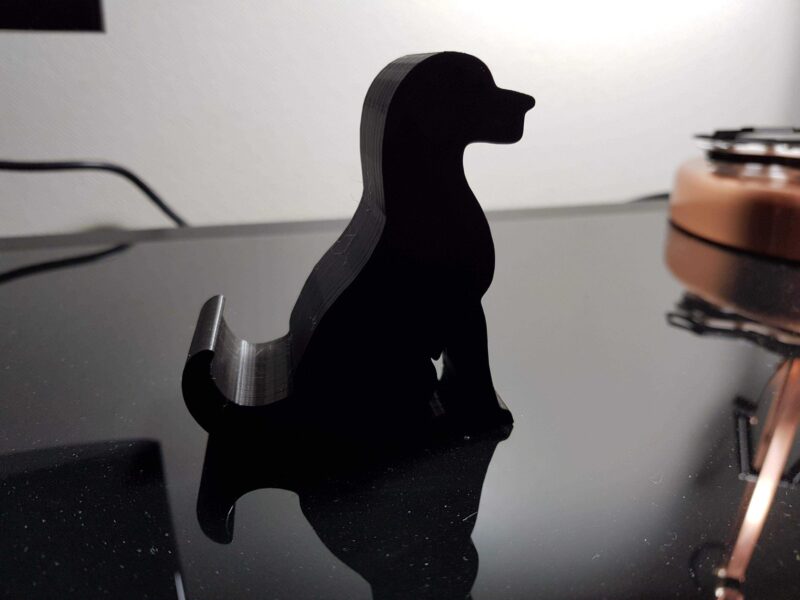 Köpek Cep Telefonu Standı Dekoratif Telefon Tutucu Aksesuar - Görsel 2