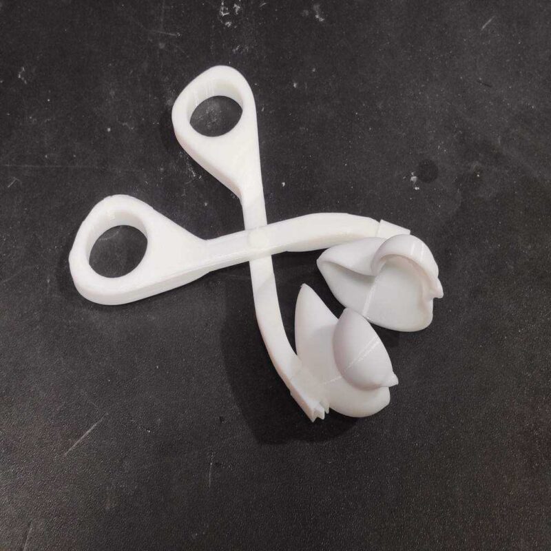 Modüler Kartopu Kepçe + Lastik Ördek Kalıp Plastik Aparat
