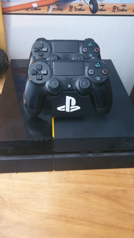Ikili Dualshock - Dualshock V2 Stand Beyaz Logolu