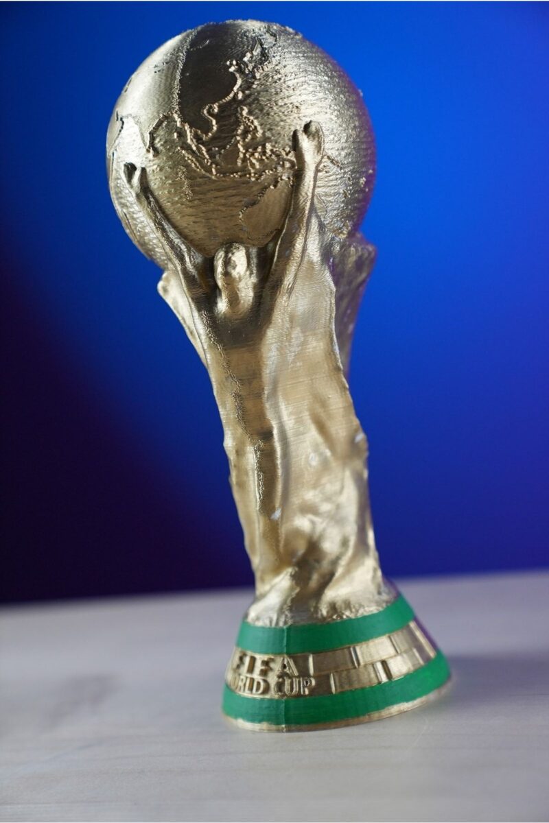 Fifa World Cup 25 Cm - Katar Dünya Kupası Gold (DEV BOY) - Görsel 3